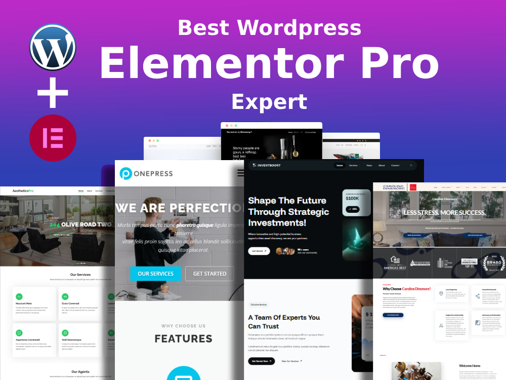 Elementor Pro Expert | Clean, Fast, Custom WordPress Website | Upwork