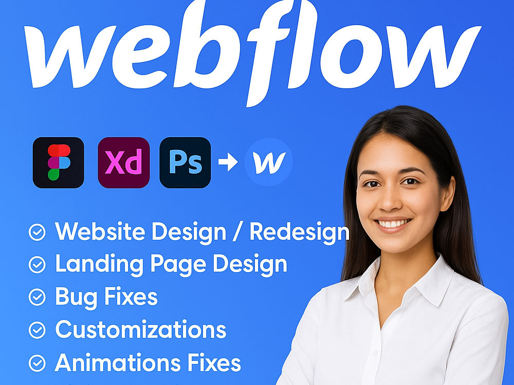 Webflow Expert Webflow Website Design Webflow Developer Figma to ...