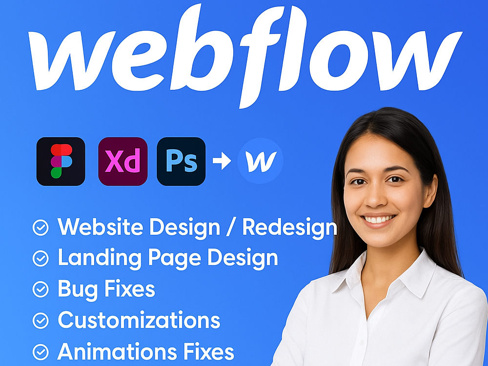 Webflow Expert Webflow Website Design Webflow Developer Figma to ...