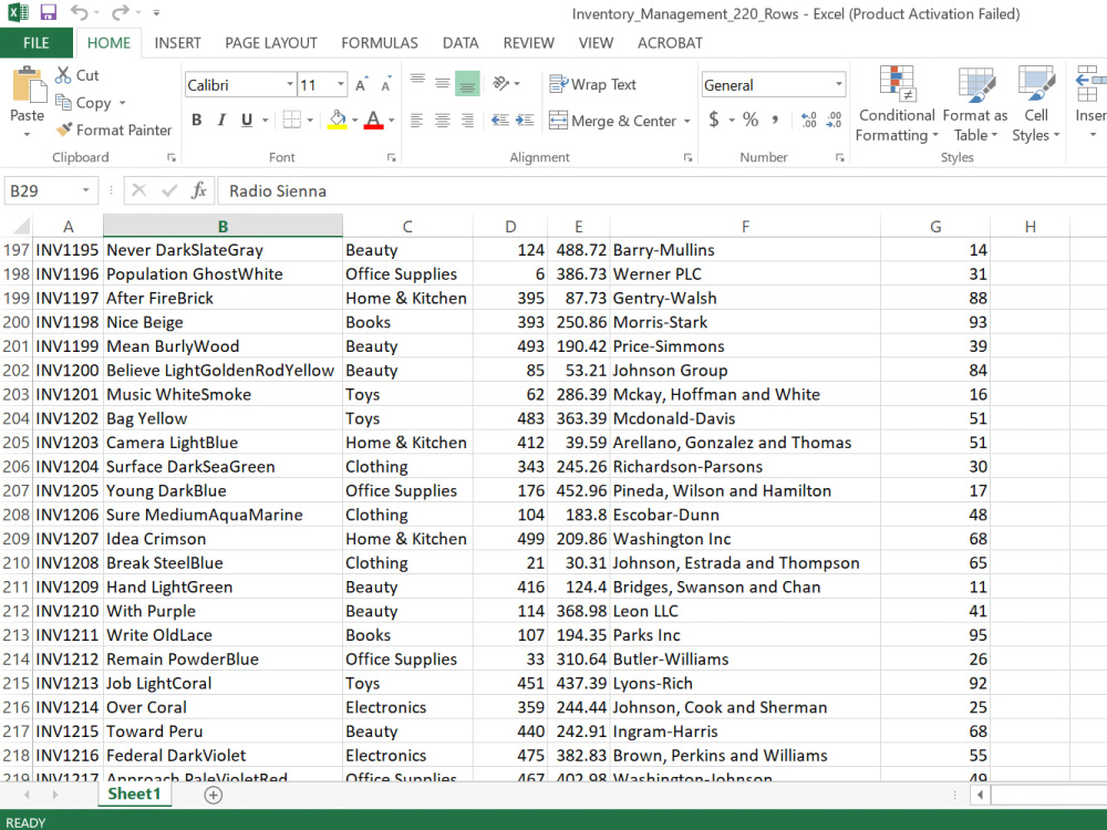 Excel Data Entry, Formatting, Clean Up and Conversion Professionally ...