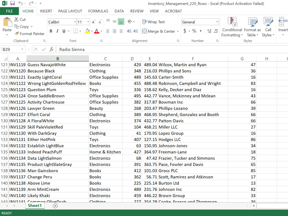 Excel Data Entry, Formatting, Clean Up and Conversion Professionally ...