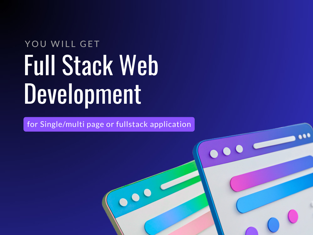 A frontend or full-stack web-app built using JS libraries & frameworks ...