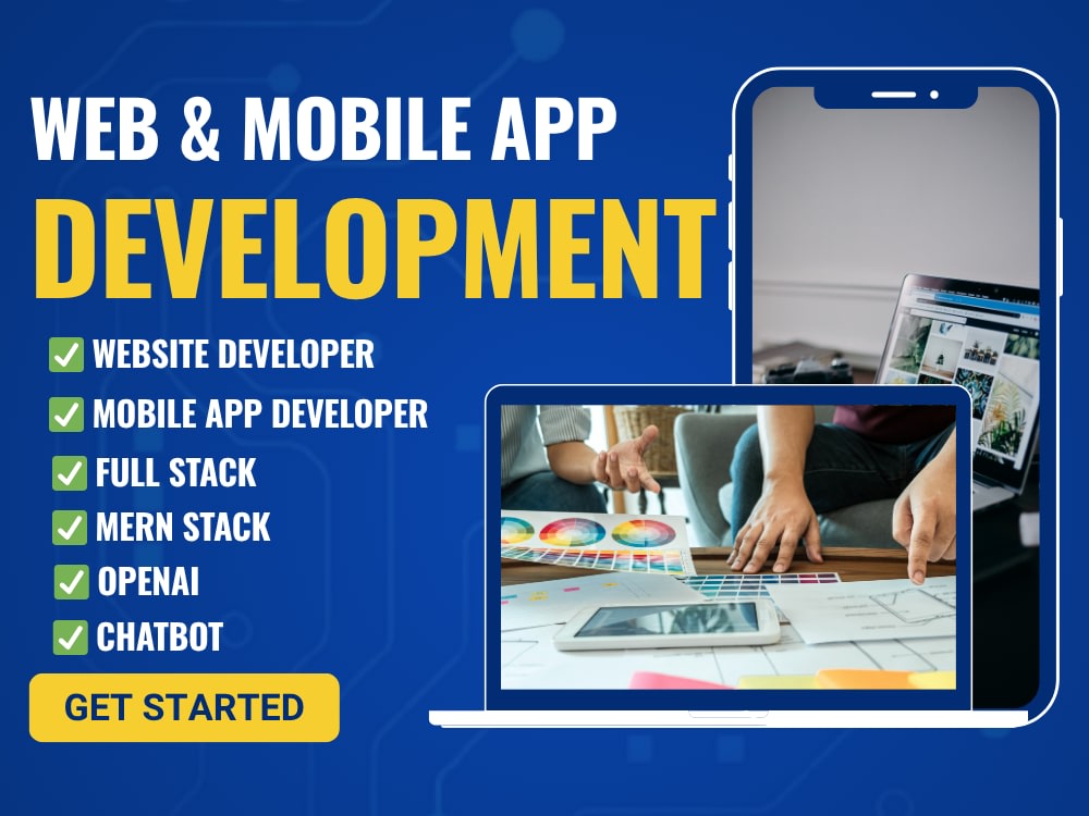 Professional Web & Mobile App Developer | Full-Stack, MERN, AI Chatbots ...