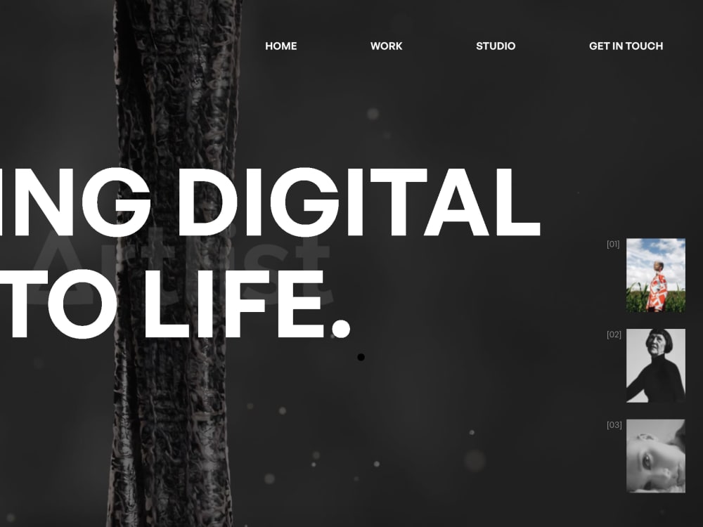 I will build a responsive landing page using React or Angular | Upwork