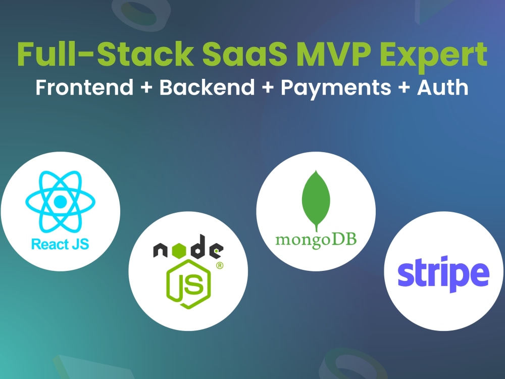 SaaS MVP with full stack web development | Upwork