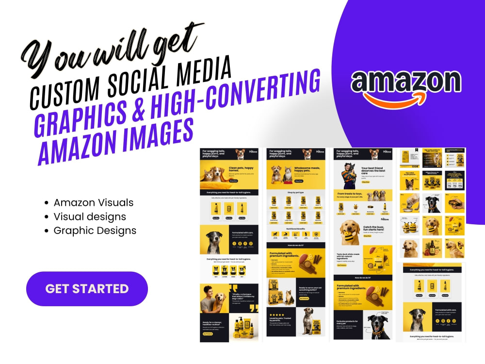 A Custom Social Media Graphics & High-Converting Amazon Images | Upwork