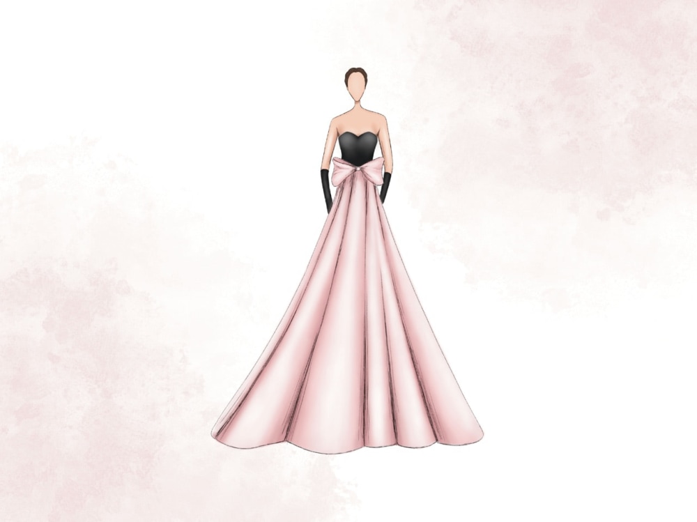A fashion illustration/sketch for your brand | Upwork