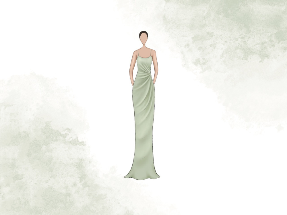 A fashion illustration/sketch for your brand | Upwork