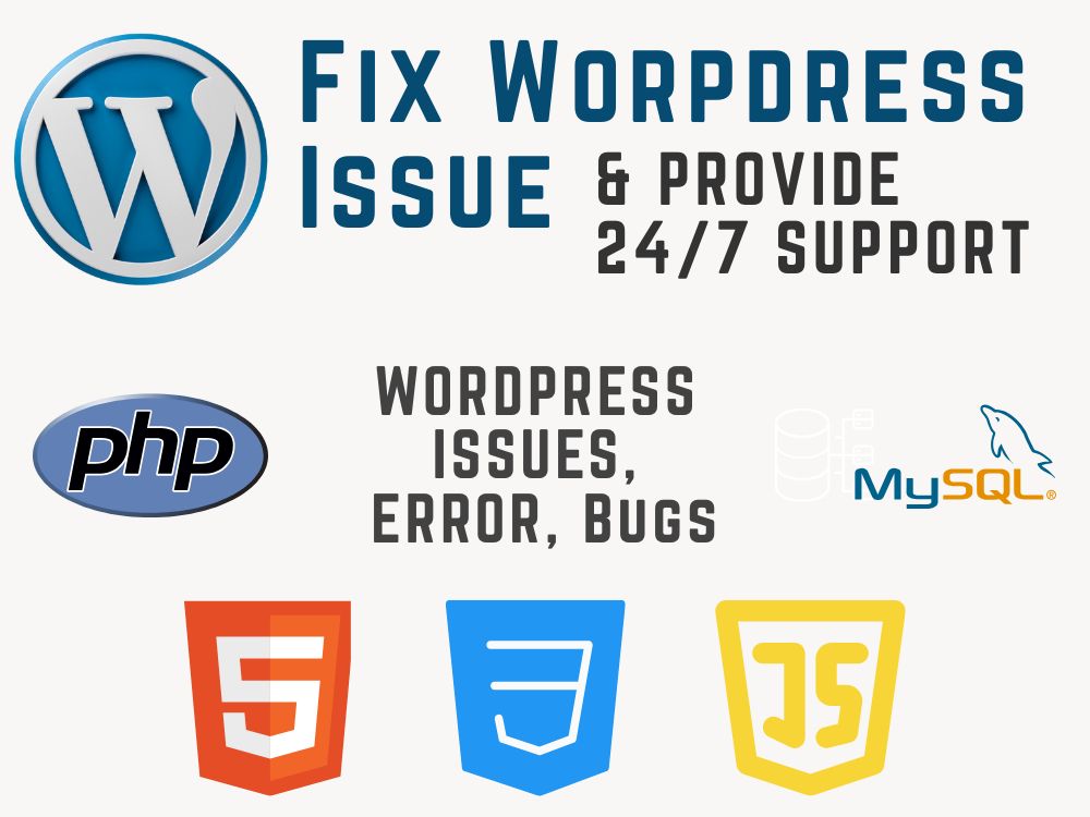 WordPress bug fixes, plugin errors, and issue resolution | Upwork