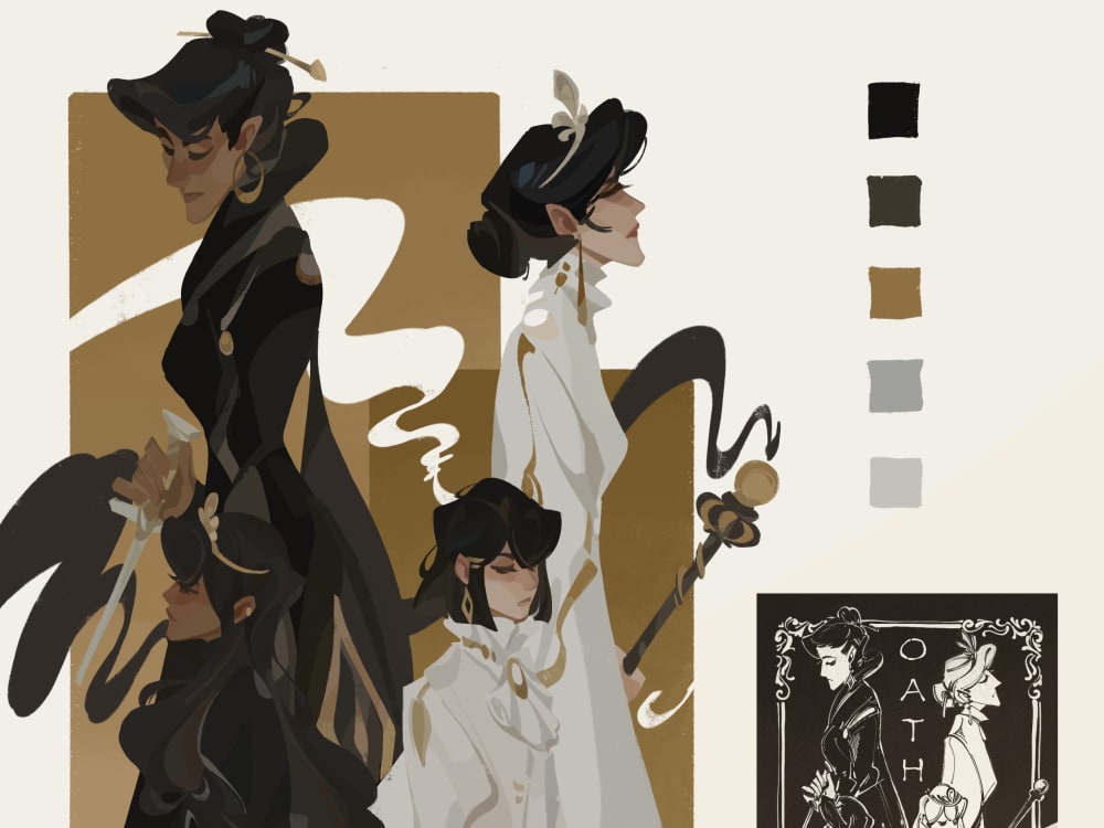 A well illustrated design for your character | Upwork