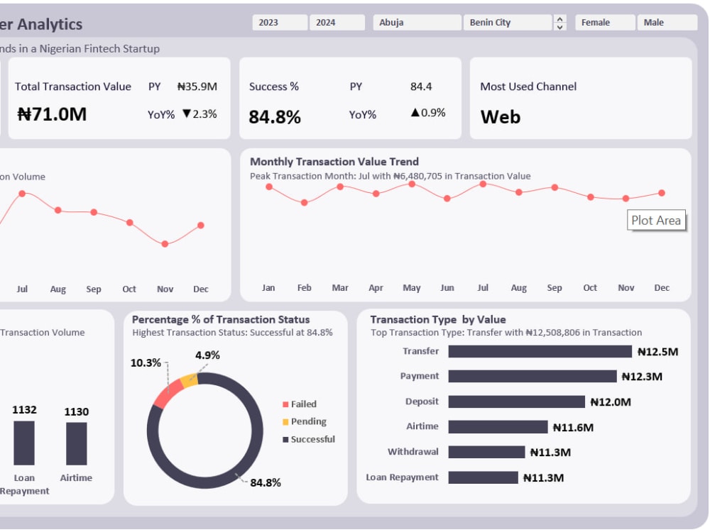 Data Visualization, Dashboard, Charts, Graphs, Pivot Table, Data ...