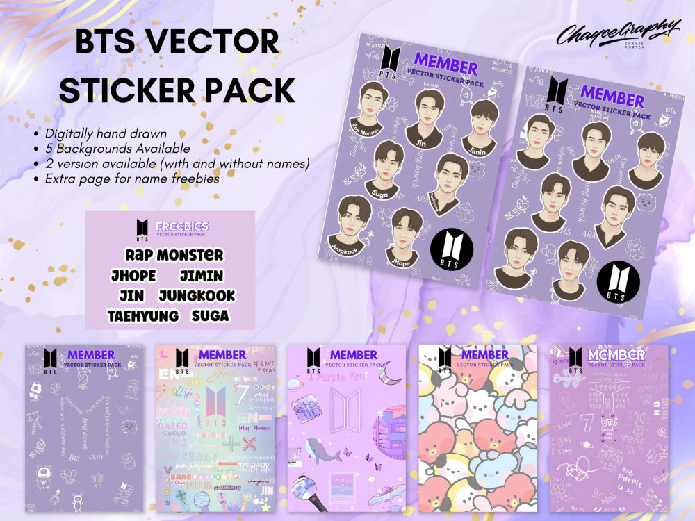 Digital copy of BTS Vector Style | Upwork