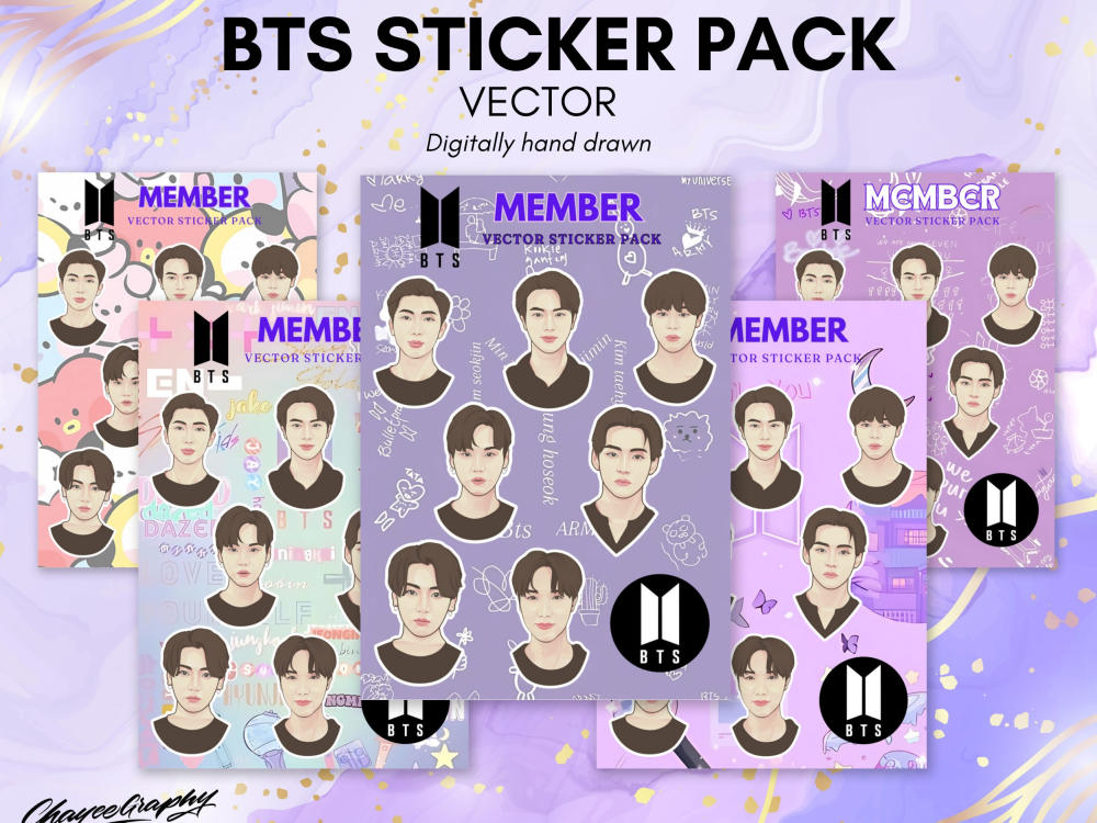 Digital copy of BTS Vector Style | Upwork