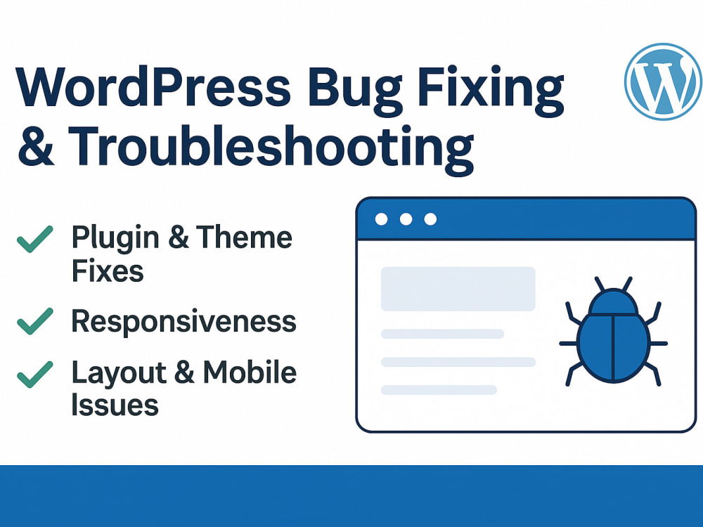 Bug Fixes, Plugin & Theme Fixes, WordPress Errors, Troubleshooting | Upwork