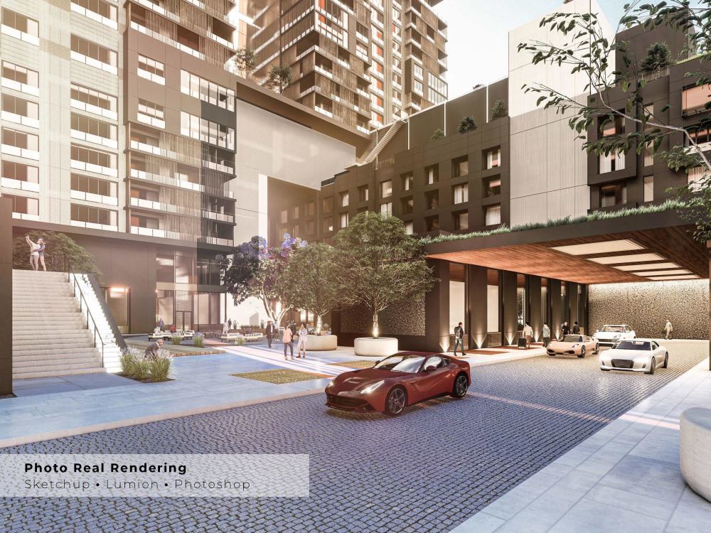 An incredible rendering that showcases the value of your design and ...