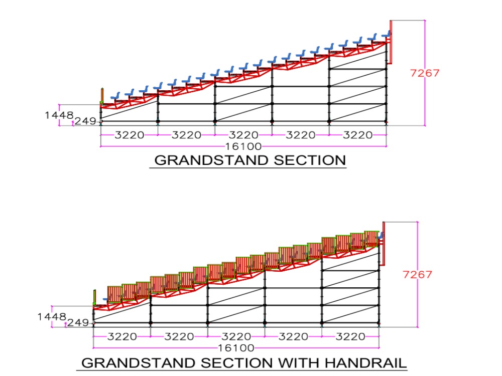 Scaffolding Code Design of Grandstand Scaffold Structures – Safe, Stable & Code ...