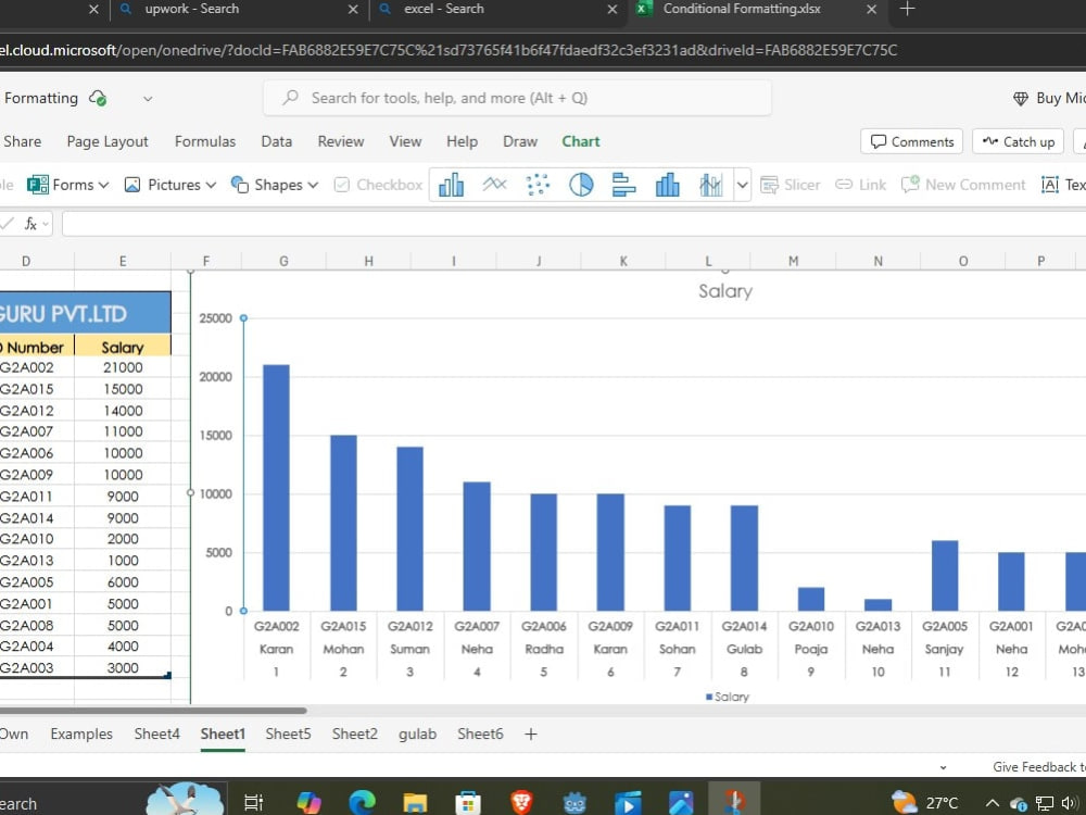 Accurate Data Entry and Excel Formatting for Your Business Needs | Upwork