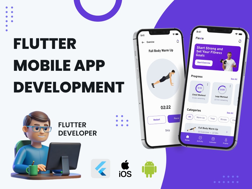 Flutter Mobile App Development - iOS & Android Cross-Platform Expert ...