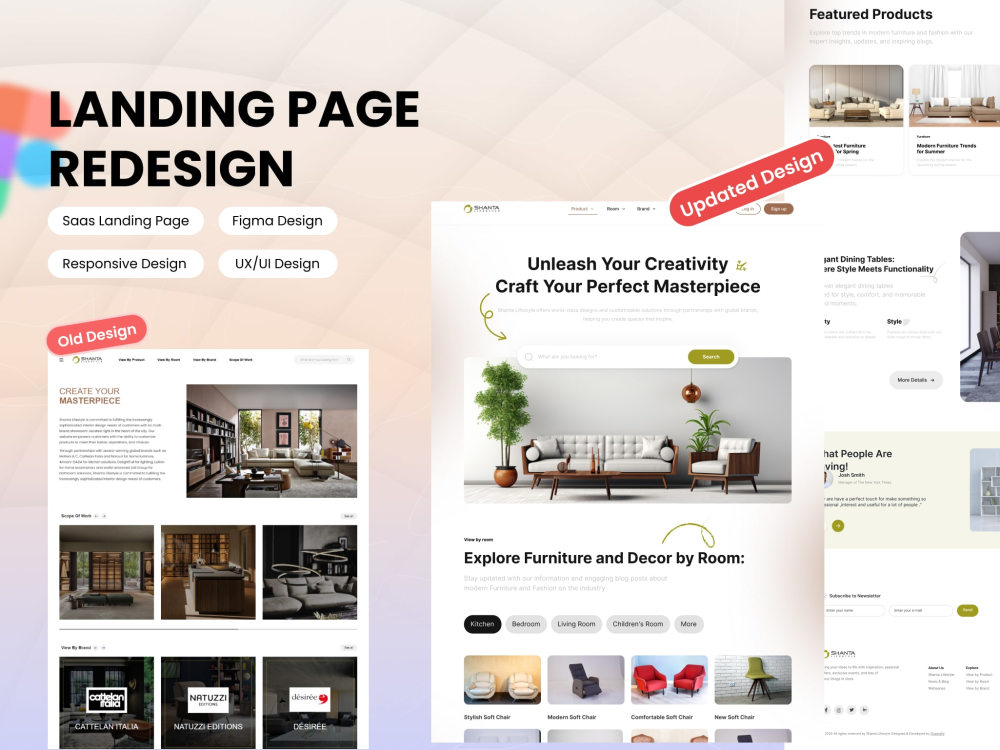 Custom Website Design Landing Page Design Figma Website Design | Upwork