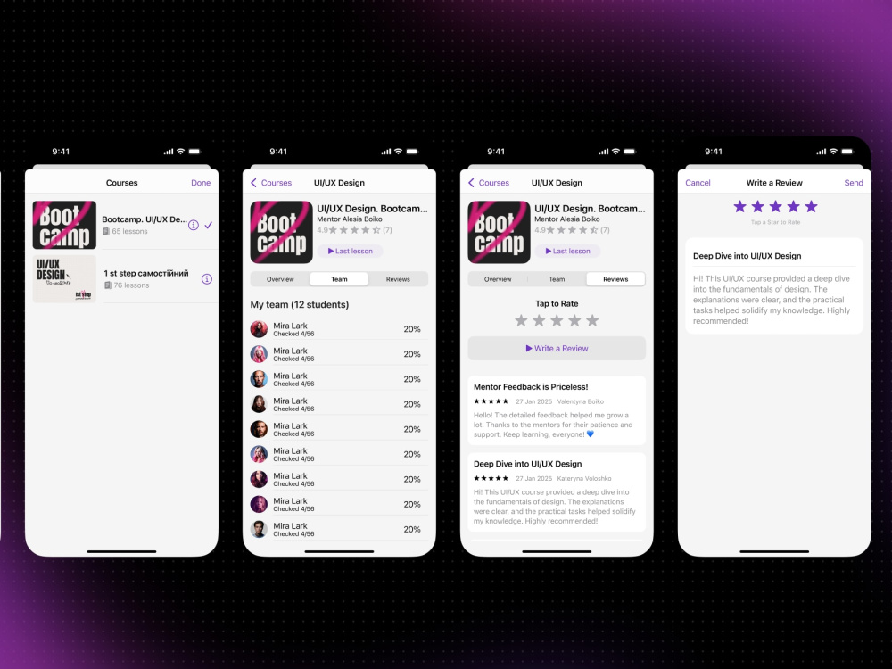 A modern and intuitive UI UX design for your native iOS mobile app | Upwork