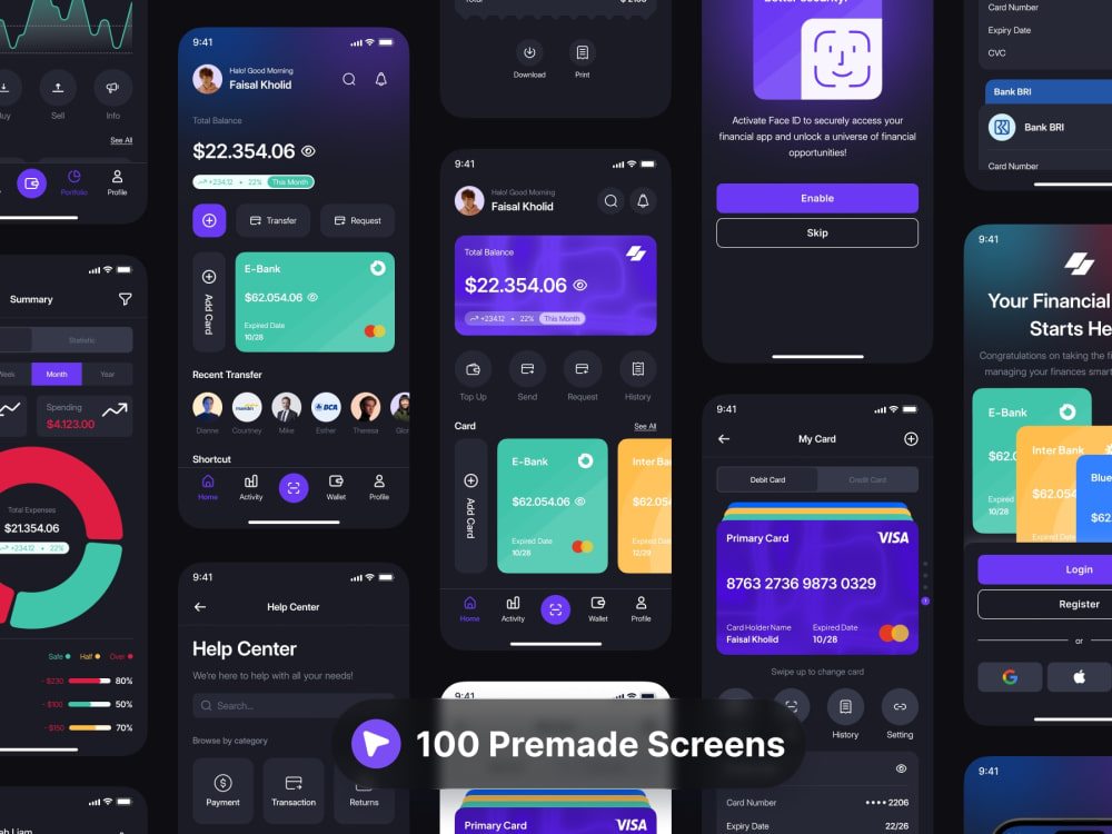 Clean, modern UI/UX design tailored to your audience and business goals ...