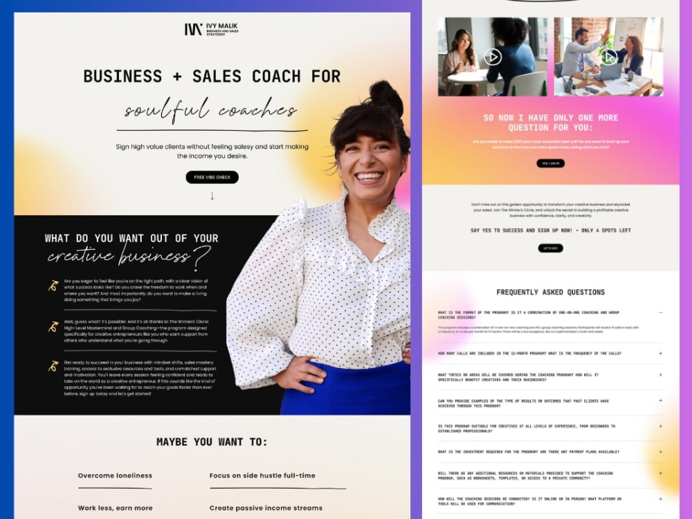 Responsive UI/UX design | UI/UX Designer | Figma Landing Page ...