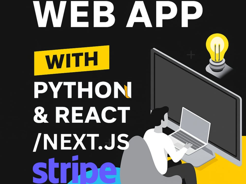 I build full-stack Python & React apps with modern UI and APIs. | Upwork