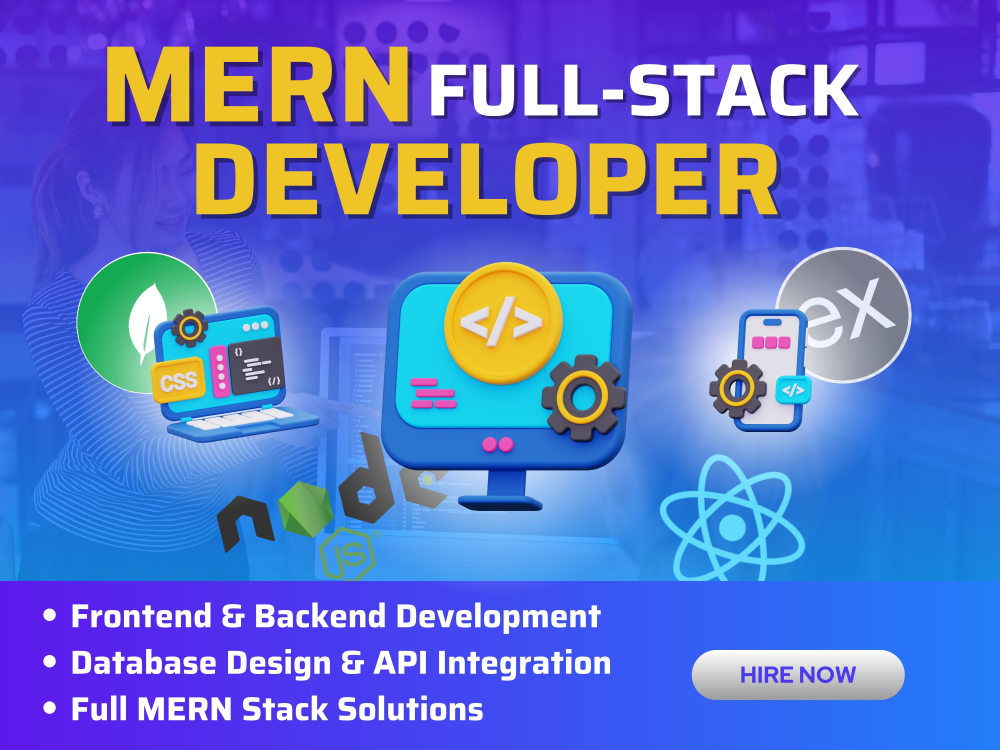 MERN Full Stack Web Development, MERN Developer, MERN Web development ...