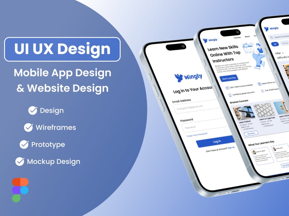 A user-friendly UI UX design for websites & mobile app | Upwork