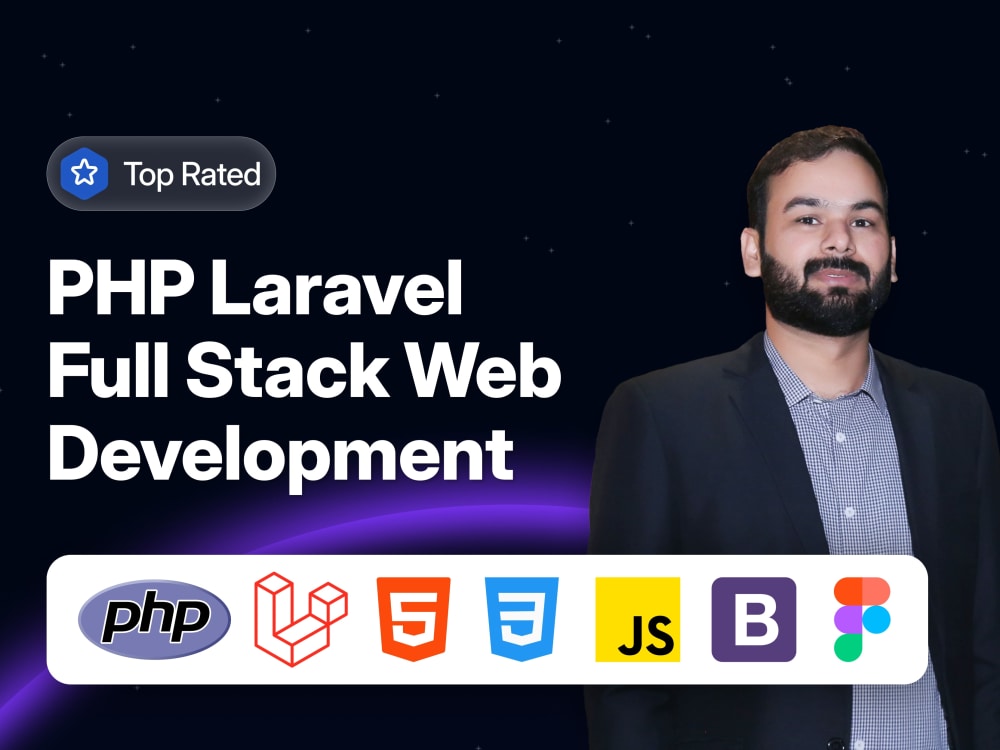 Custom website development using full stack php laravel | Upwork