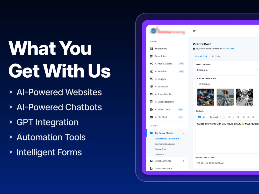 Ai website, business software, website development as fullstack ...