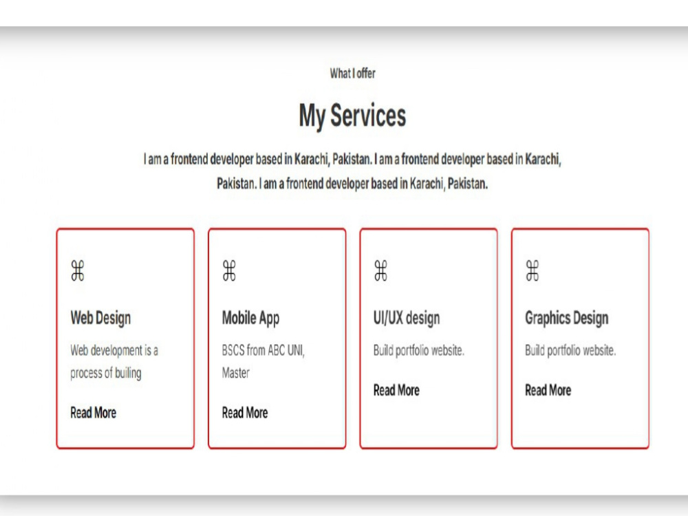 Using html css front end website | Upwork
