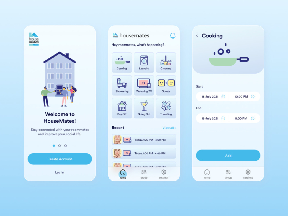 A mobile app UX/UI design that balances style and functionality | Upwork