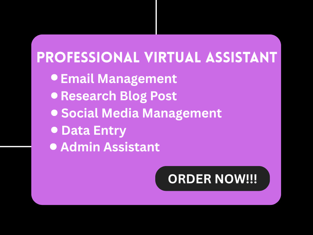 Your professional virtual assistant for admin and remote tasks | Upwork