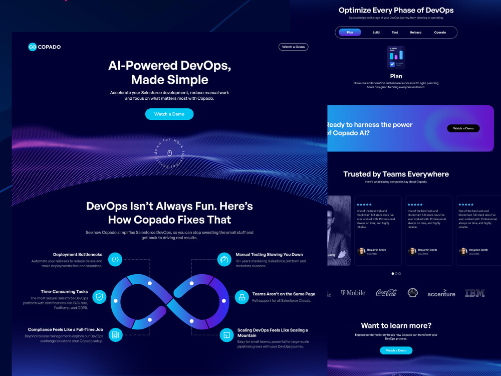 Conversion optimized landing page design | Upwork