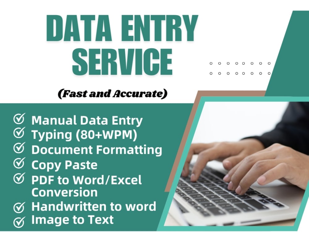Fast & accurate Data Entry, Typing & File Conversion Services | Upwork