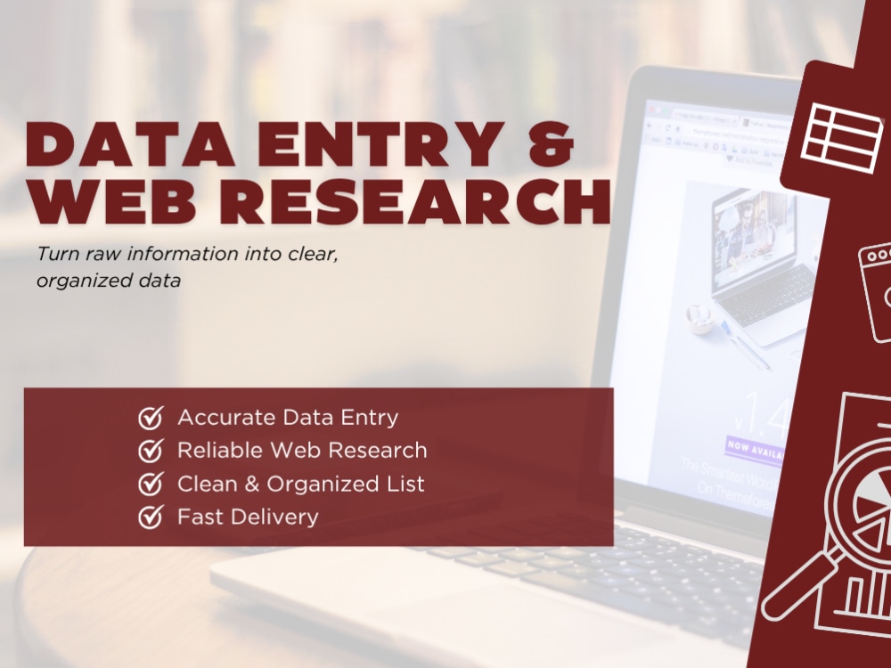 Data Entry & Web Research | Upwork