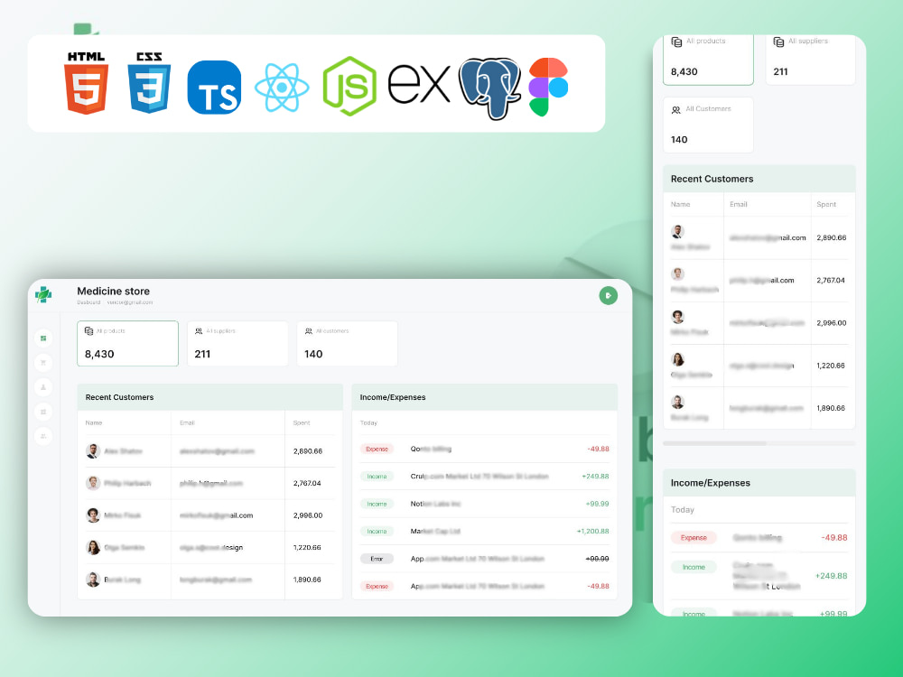 Full Stack Developer for Custom SaaS Web Application | NodeJS | React ...