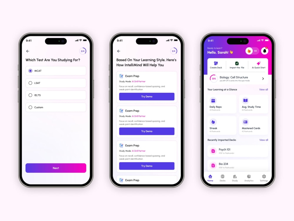 Mobile App UI UX Design for Android App or IOS in Figma | Figma ...