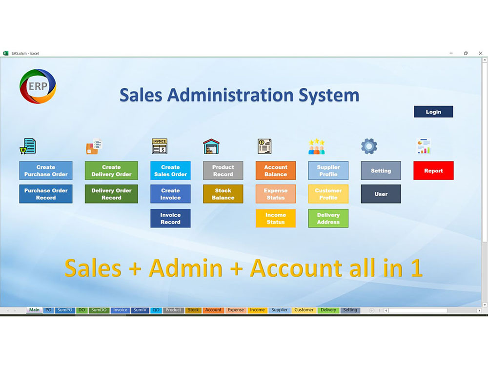 Automated Sales Administration System | Upwork