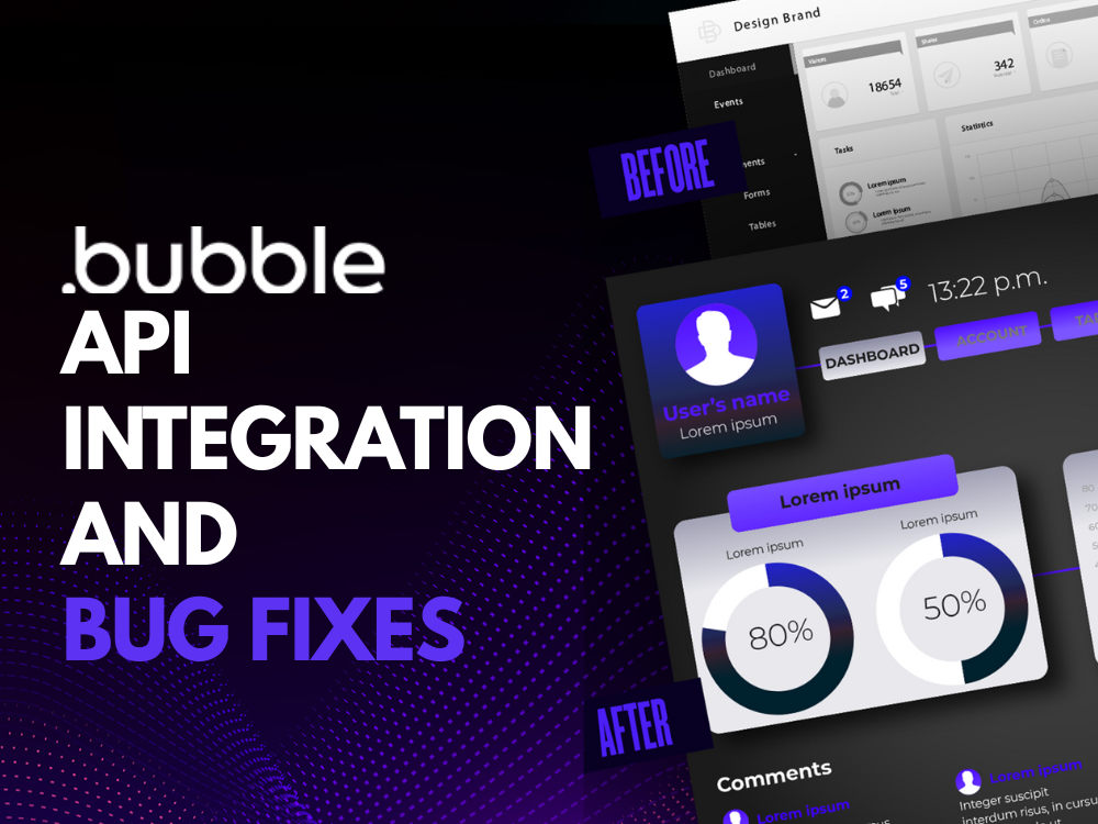 Setup Bubbleio template stripe MVP developer CRM SaaS ai integration ...