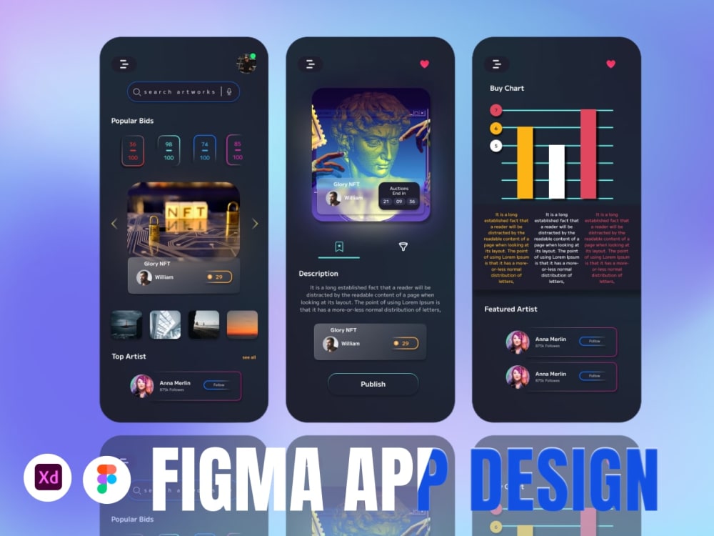 I will design a modern mobile app UI UX in Figma that boosts engagement ...