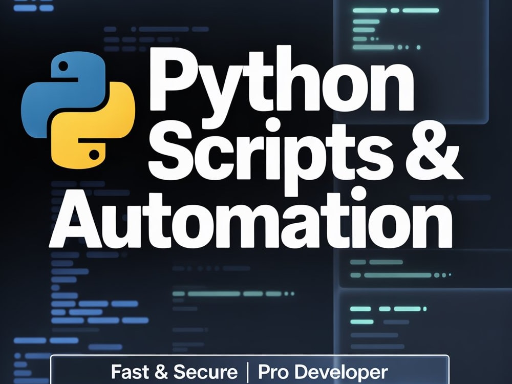 Python Automation Specialist — Web, File & Data Task Bots | Upwork