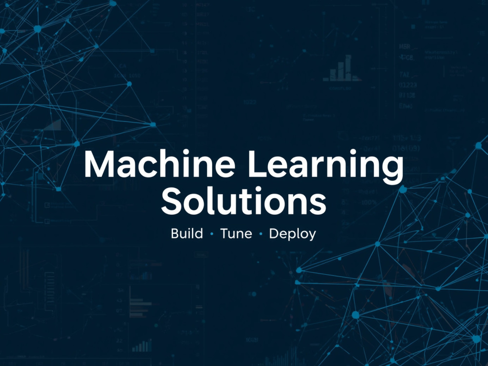 A customized machine learning model that solves your business
