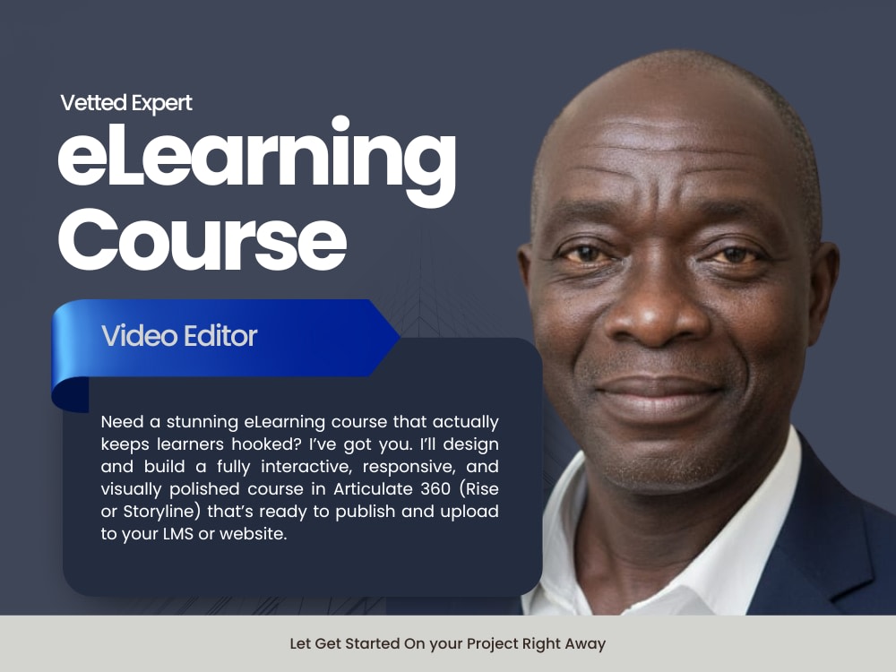 An engaging and interactive Articulate 360 eLearning course | Upwork