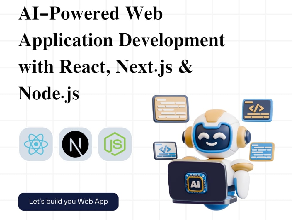 AI-Powered Web Application Development with React, Next.js & Node.js ...