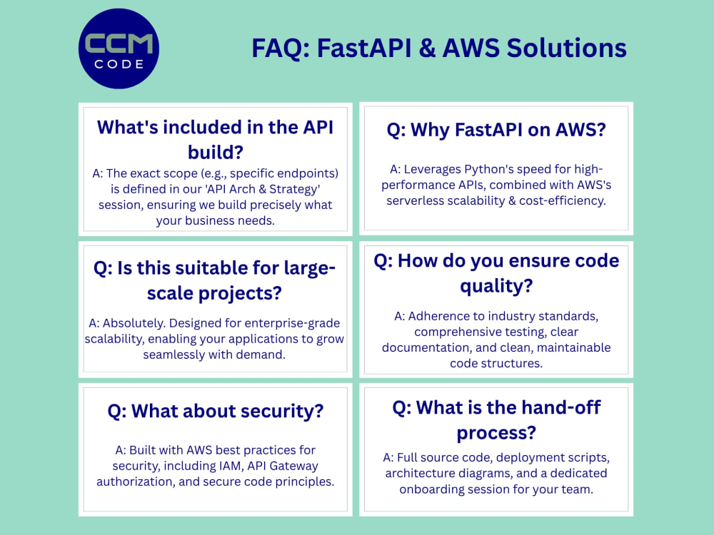 Scalable Serverless APIs: Expert FastAPI & AWS Development | Upwork