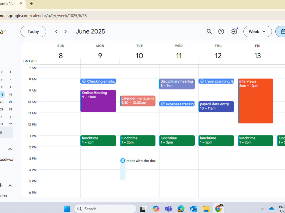 I will manage your admin tasks, saving you time and keeping you ...