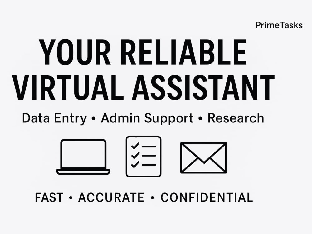 Reliable Virtual Assistant for Data and Admin Support | Upwork