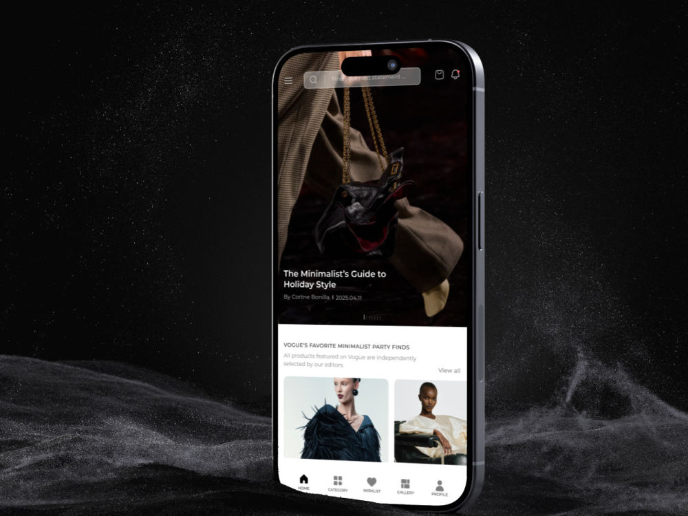 Mobile App UI/UX Design for Digital Fashion Magazines | Figma | Upwork